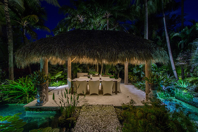 Landscape Lighting Plan in garden