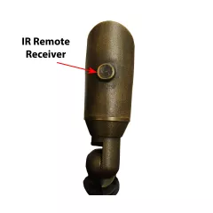 IR Remote Multi Lumen Spot Light with Field Replaceable Beam Spread Optics
