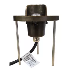 IR Remote Multi Lumen Ground Light with Field Replaceable Beam Spread Optics